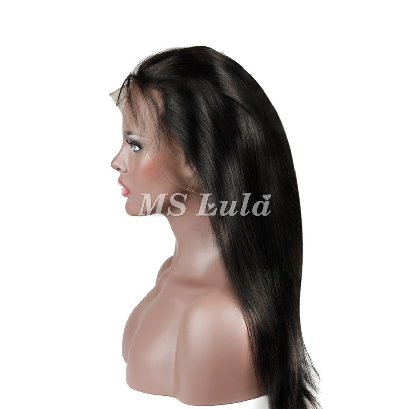 Virgin Hair Natural Straight 360 Lace Frontal Closure 22.5x4x2 With Adjustable Strap - 图片 10